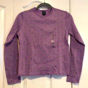 GAP Long Sleeve Floral Shirt